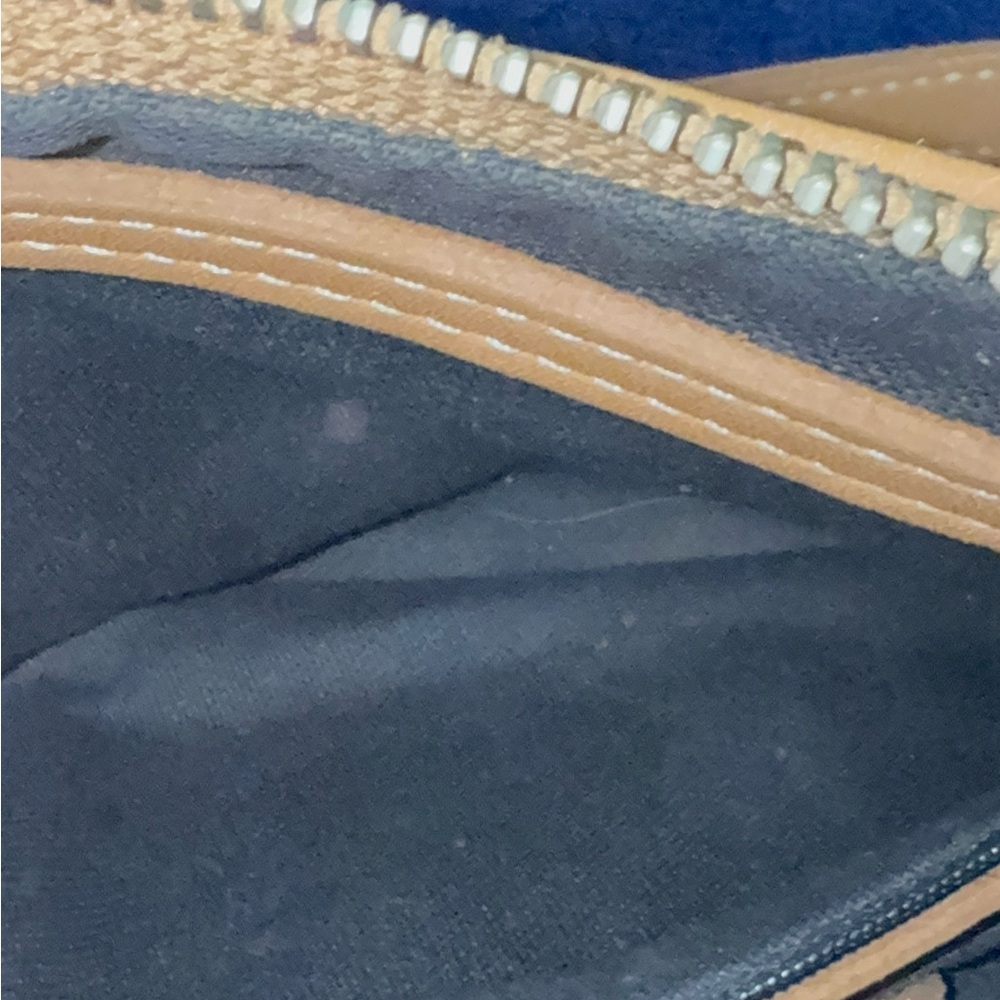 Vintage Coach 7785 Tan Leather Mini Shoulder Bag 1994 USA Made - Picture 10 of 11